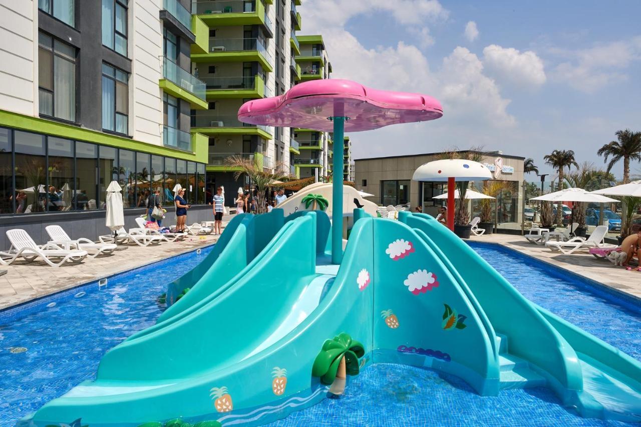 Melisea Aparthotel Pool & Spa Mamaia Nord Năvodari المظهر الخارجي الصورة