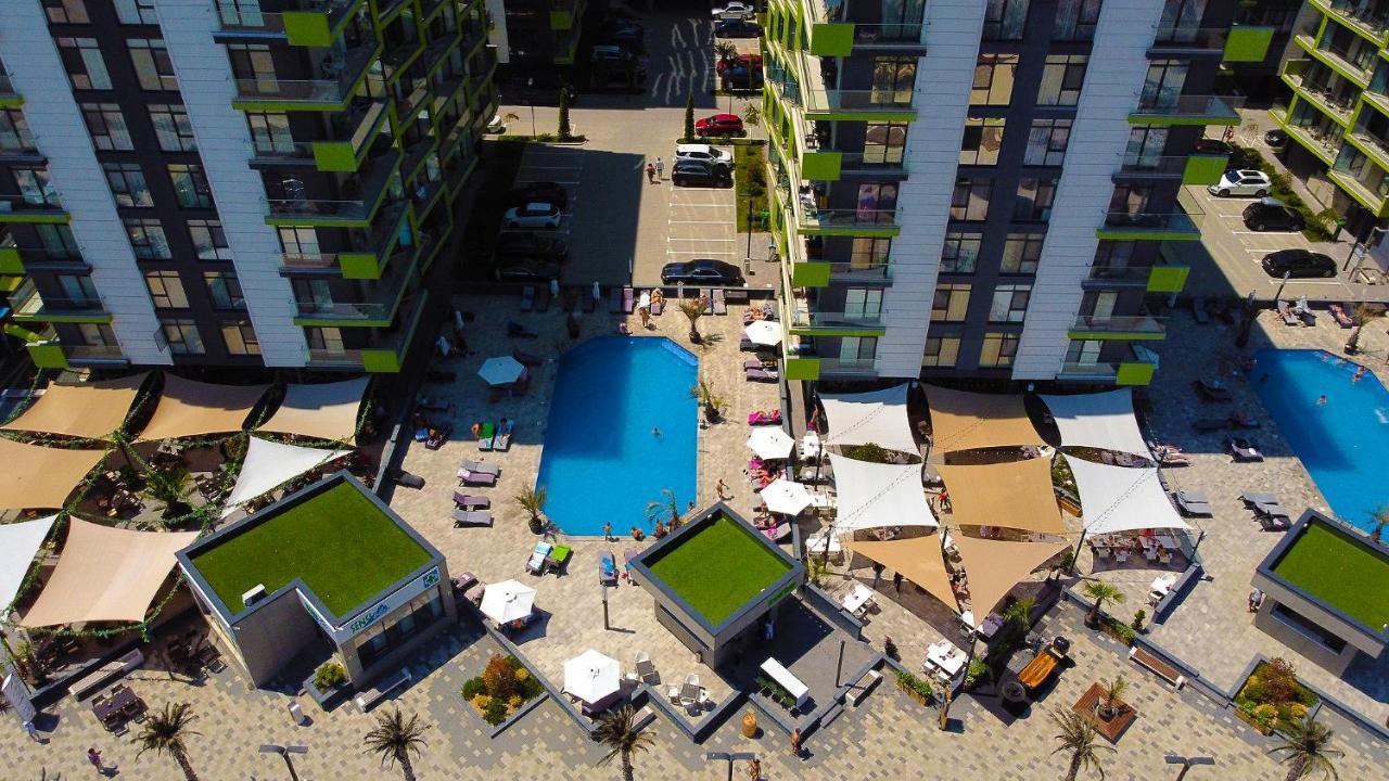 Melisea Aparthotel Pool & Spa Mamaia Nord Năvodari المظهر الخارجي الصورة